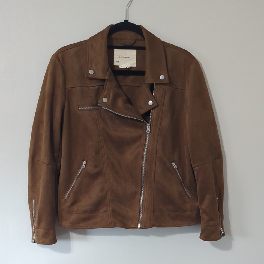 Anthropologie Moto Style Jacket Women's Size XS